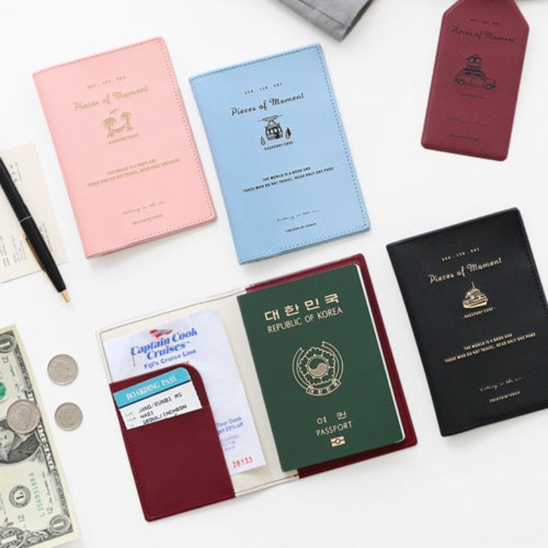 ICONIC Flying Passport Case Burgundy