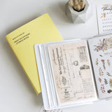 MU Craft Print-On Sticker Storage Book Purple