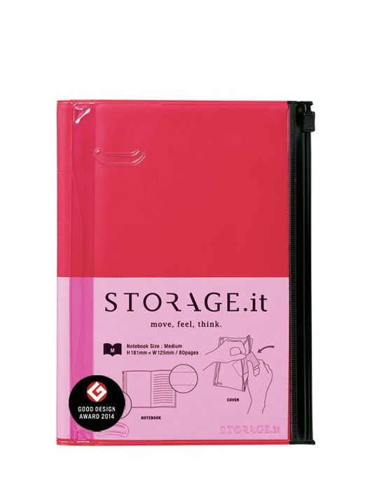 MK Notebook M Red color