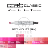 COPIC Classic Marker RED VIOLET (RV02-RV34)
