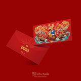 LOKA MADE Oxpiciousness Favours the Bold Postcard and Red Packet Set