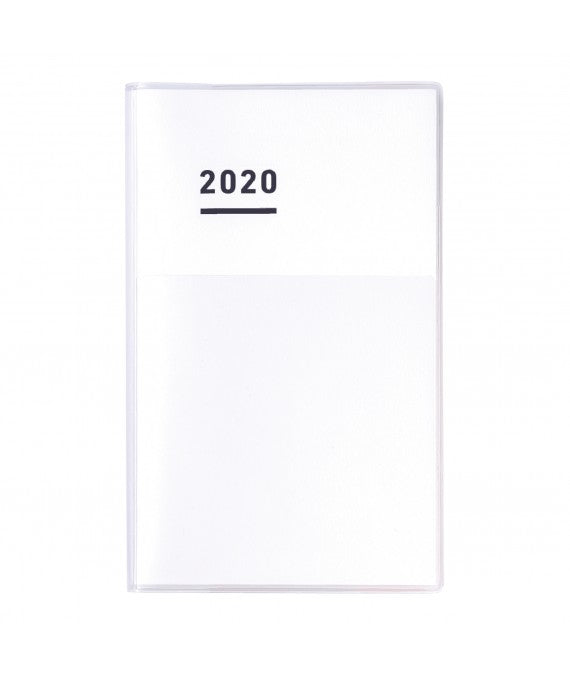 KOKUYO 2020 Jibun Techo Diary Mini Clear White