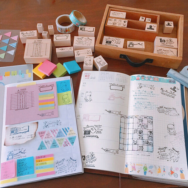 NONNLALA Polar Bear's Behind Rubber Stamp – WRITER Stationery Store