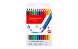 CARAN D'ACHE Fancolor Maxi 12 Color Pencils Cardboard Box