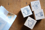 EVAKAKU Original Stamp Set Flying Little Birds