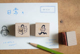 EVAKAKU Girl Stamp Set - Daily Life