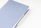 HOBONICHI TECHO 2023 Cousin Set [ENG] A5 Leather: Taut Celeste  Blue