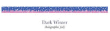 PapergeekCo Washi Tape Dark Winter
