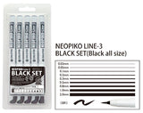 DELETER Neopiko Line-3 Black Set