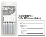 DELETER Neopiko Line-3 Grey Set