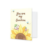 LOKA MADE Greeting Card You Are My Sunshine