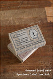 LCN Gummed Label Set-Specimen Labels Box
