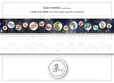 LCN Space Marble Washi Sticker Pad