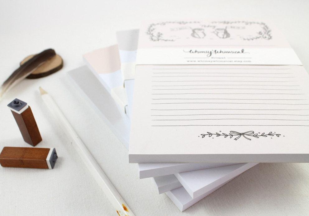 WHIMSY WHIMSICAL Notepad Let's Get It Done