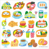 KING JIM Pop-Up Stickers POP004 Gourmet