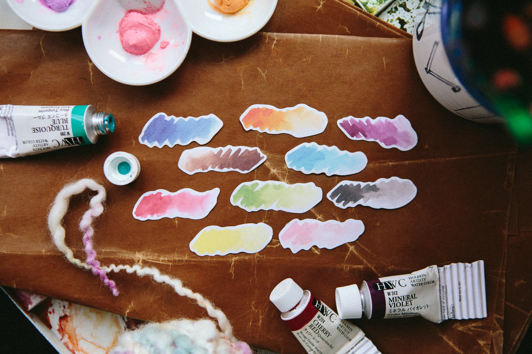 OURS Sticker Watercolor Flakes