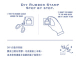 OURS Rubber Stamp Specimen DIY Set