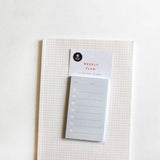 SUATELIER Sticky Memo Daily Plan Weekly Plan