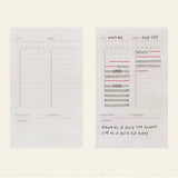 SUATELIER Sticky Memo Daily Plan Time Table