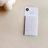 SUATELIER Sticky Memo Daily Plan Time Table