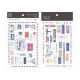 MU Craft Print-On Sticker Travel Stamps 130