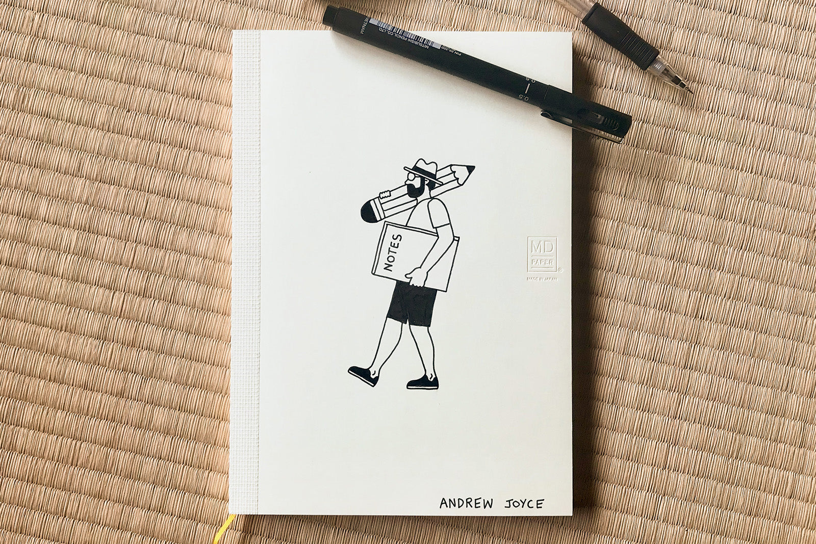 MD [Limited Edition] Notebook <A6> Blank 15th Andrew Joyce
