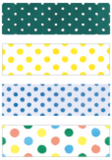 KING JIM KITTA Pocket Tag Basic Dots