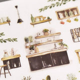 MU Craft Print-On Sticker Happy Home 114