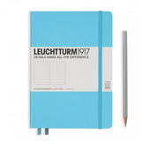 LEUCHTTURM1917 Hardcover A5 Medium Notebook Ice Blue