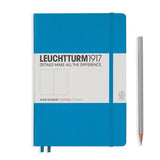LEUCHTTURM1917 Hardcover A5 Medium Notebook Azure