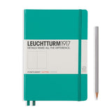 LEUCHTTURM1917 Hardcover A5 Medium Notebook Emerald