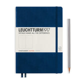 LEUCHTTURM1917 Hardcover A5 Medium Notebook Navy
