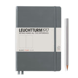 LEUCHTTURM1917 Hardcover A5 Medium Notebook Anthracite
