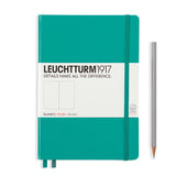 LEUCHTTURM1917 Hardcover A5 Medium Notebook Emerald