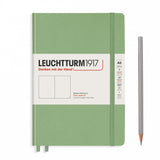 LEUCHTTURM1917 Hardcover A5 Medium Notebook Sage