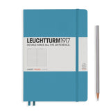 LEUCHTTURM1917 Hardcover A5 Medium Notebook Nordic Blue