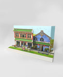 LOKA MADE Popup Card 2 in 1 Whimsical Architecture