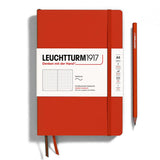 LEUCHTTURM1917 Hardcover A5 Medium Notebook Fox Red Dotted