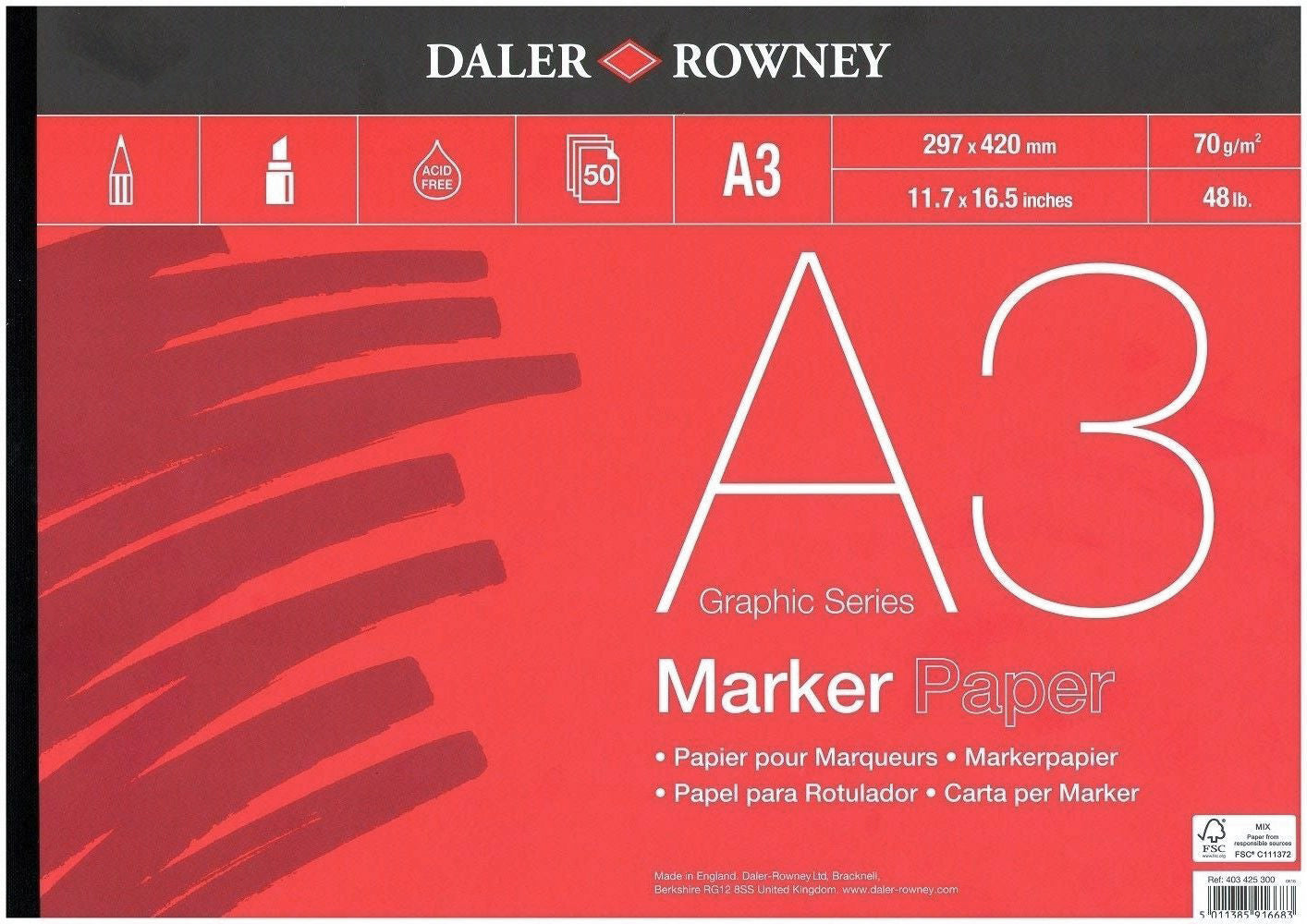DALER SIMPLY MARKER PAD A3
