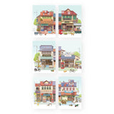 LOKA MADE Popup Card 6 in 1 Shophouse Set 1