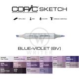 COPIC Sketch Marker BLUE VIOLET (BV)