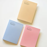 MU Craft Print-On Sticker Storage Book Milk Tea