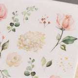 MU Craft Print-On Sticker Rose Bouquet 119