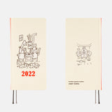 HOBONICHI 2022 Weeks Hard Cover Doggie and Pussycat
