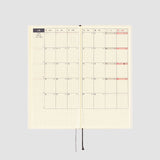 HOBONICHI TECHO 2023 Weeks [ENG] White Line: Ivory