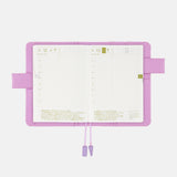 HOBONICHI TECHO 2023 Original/Planner Set [ENG] A6 Liberty Fabrics: Betsy Neon Purple